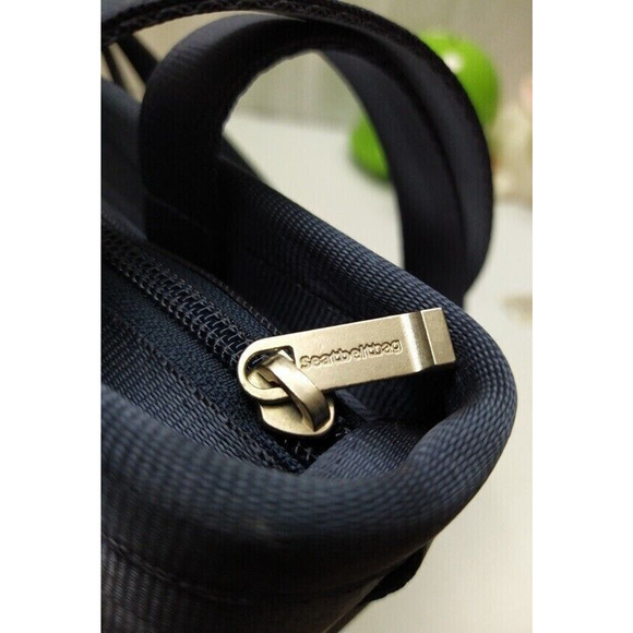 Harveys The Original Seatbelt Dark Blue Nylon Double Handle Tote Shoulder Bag - Picture 13 of 13